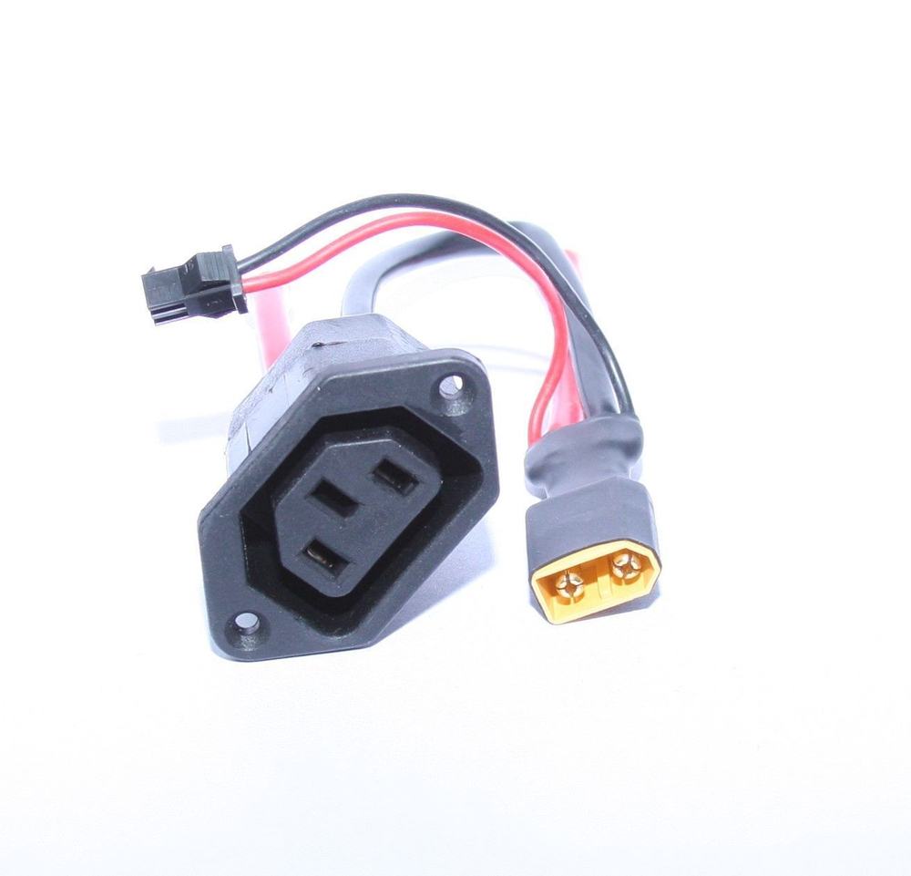 Порт разъем гнездо аккумулятора (мама) + XT60 (папа) для электровелосипеда