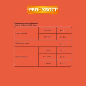 Уценка! Повр.упак. / Сухой корм ProХвост для кошек с кроликом