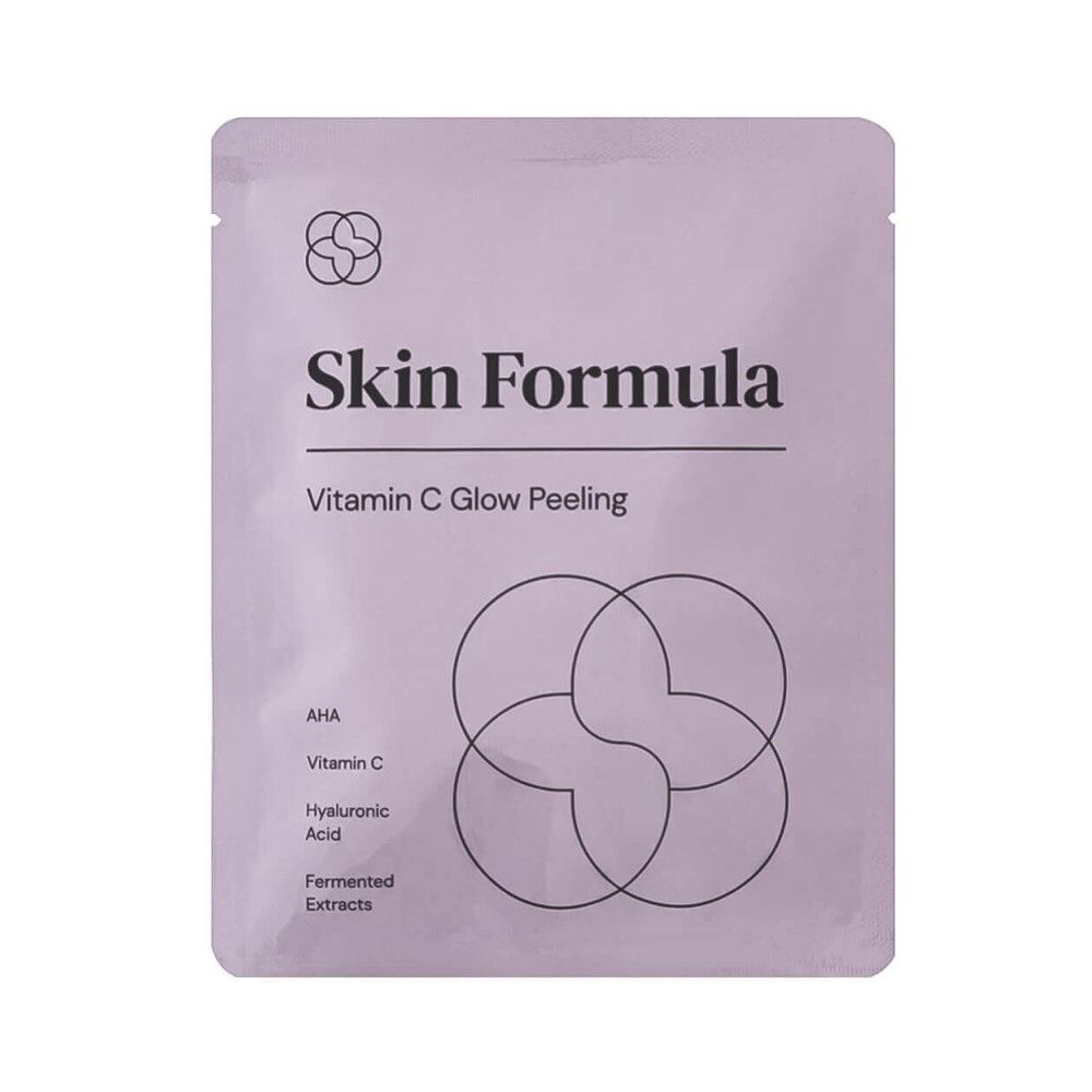 Skin Formula Vitamin C Glow Peeling Омолаживающий пилинг для сияния и выравнивания тона кожи, 15 мл