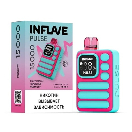 Inflave Pulse Арбузные леденцы 15000 затяжек 20мг (2%)