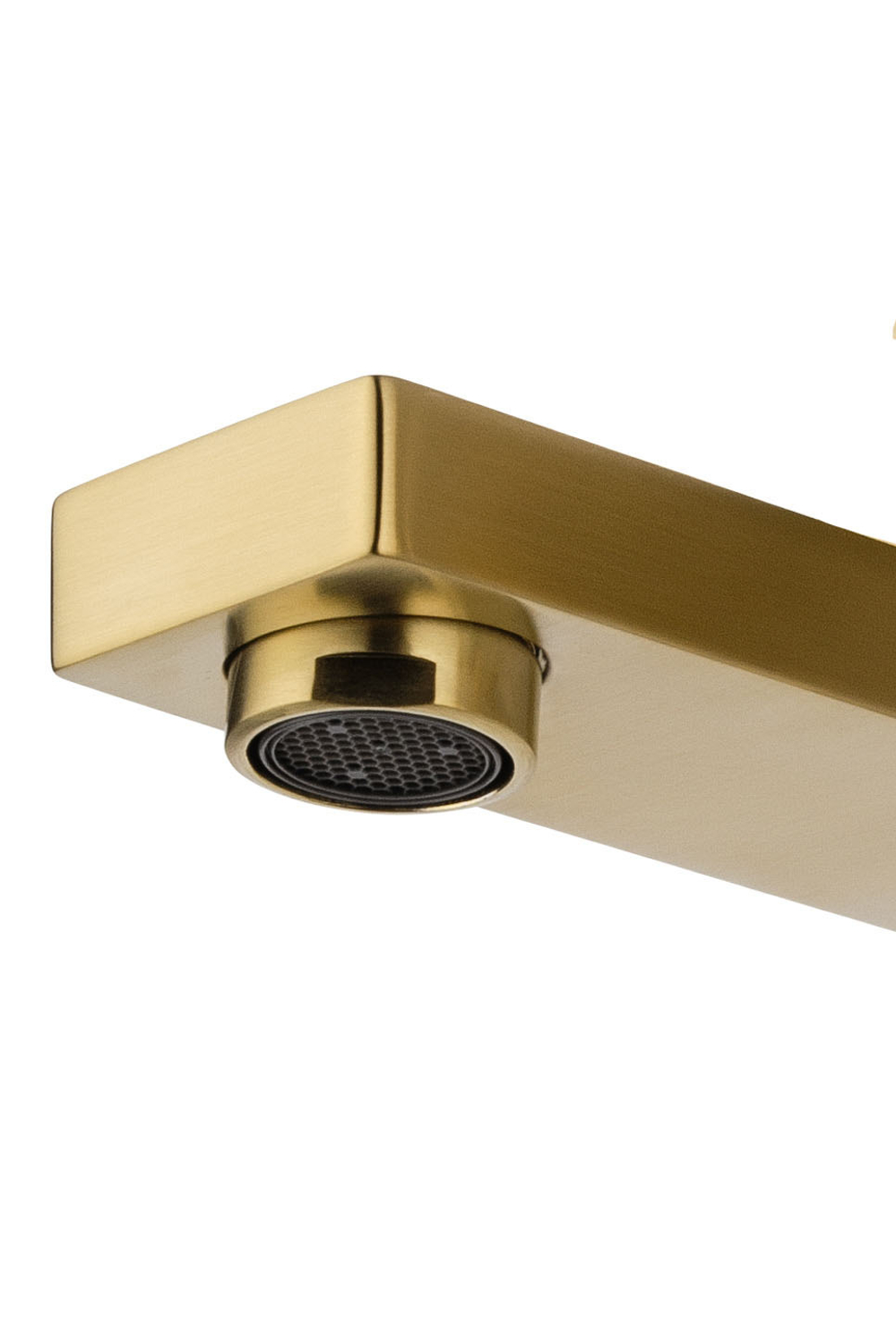 Смеситель для ванны с душем WONZON & WOGHAND CUBE, Брашированное золото (WW-88639016-BG)