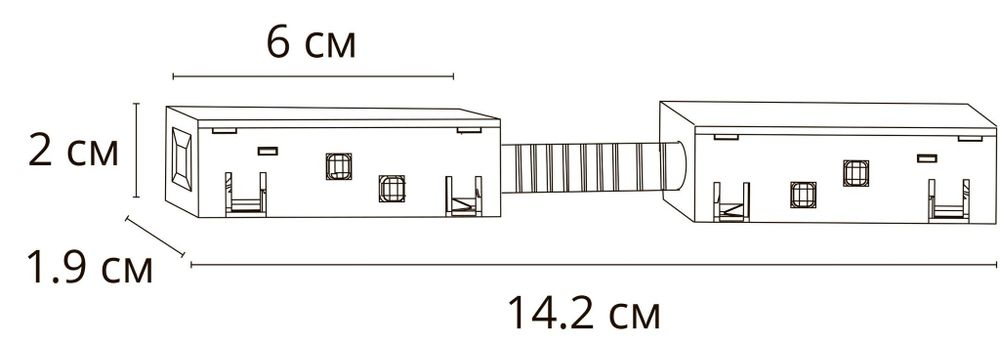 Коннектор для шинопровода Arte Lamp