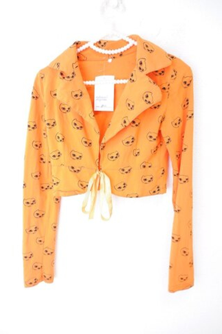 Жакет с принтом на 12-13 лет