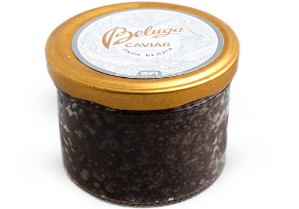 Икра черная белужья OFI, 200г