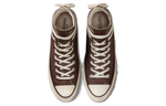 Notre x Converse 1970s Chuck Taylor All Star Hi classic trend non-slip wear-resistant high-top canvas shoes for men and women the same burgundy