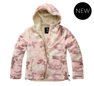 Brandit WOMEN FRONTZIP WINDBREAKER candy camo