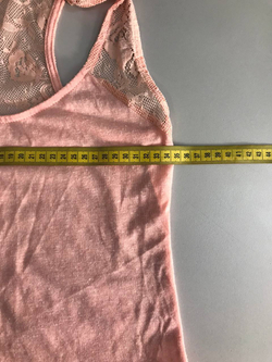 Топ с кружевной спинкой, визуально на 42/44 размер