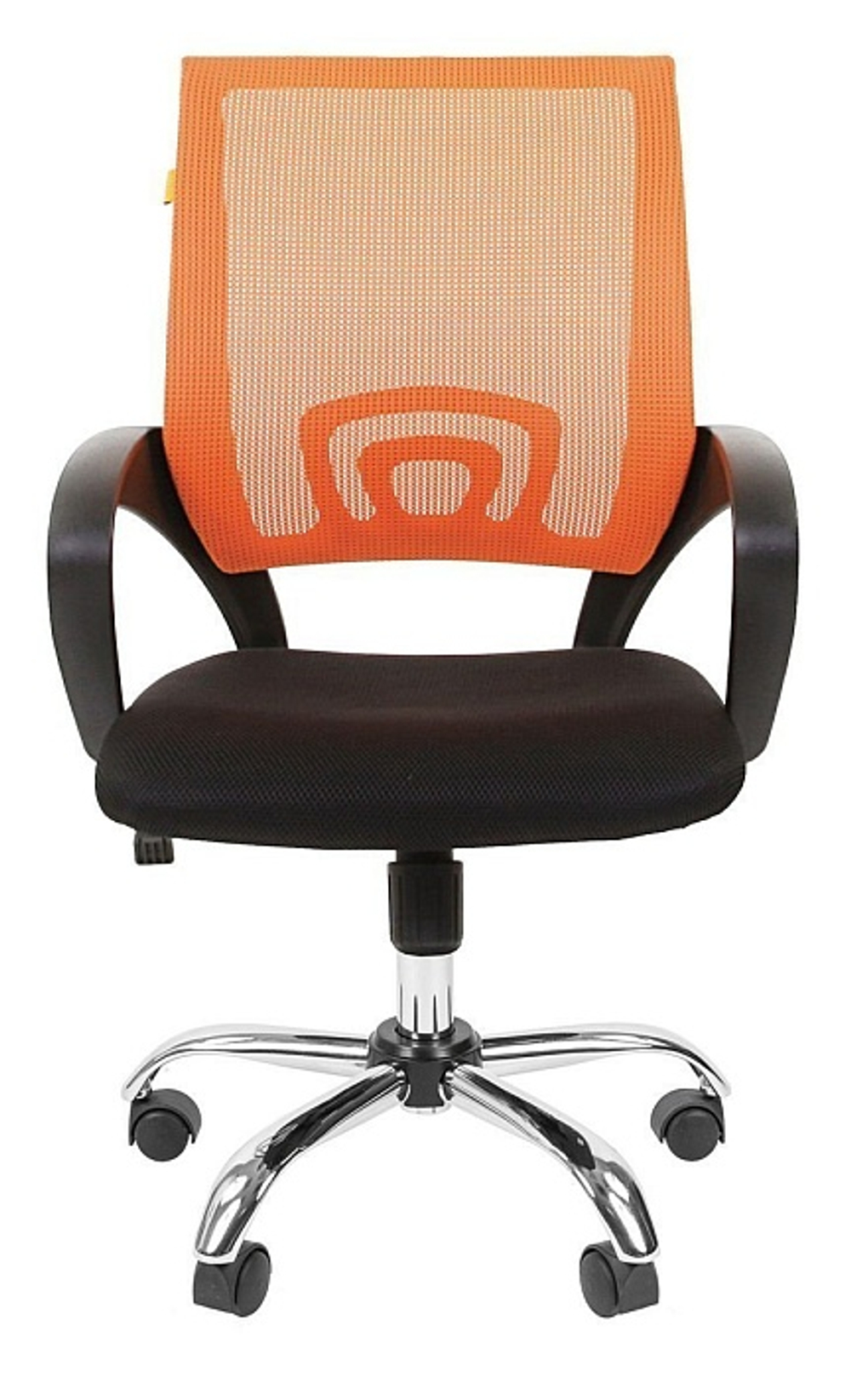 Офисное кресло CHAIRMAN 696 хром, ткань TW/сетчатый акрил