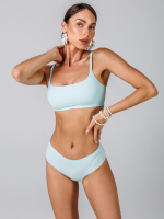 Слипы бесшовные цвет Бирюза, размер M