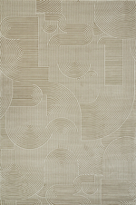 Ковер E508AK - D.BEIGE / BEIGE - Прямоугольник - коллекция SIROCCO размер 80*150 см