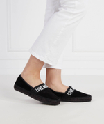 Кожаные эспадрильи Love Moschino - черный(JA10482G0GIG0)