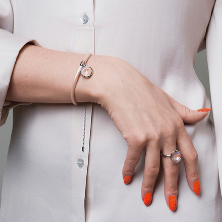 Браслет Fiore Luna Dusty Pink Delite C1902.M01 R/S