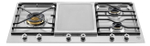 Комбинированная варочная панель Bertazzoni PM3630GX