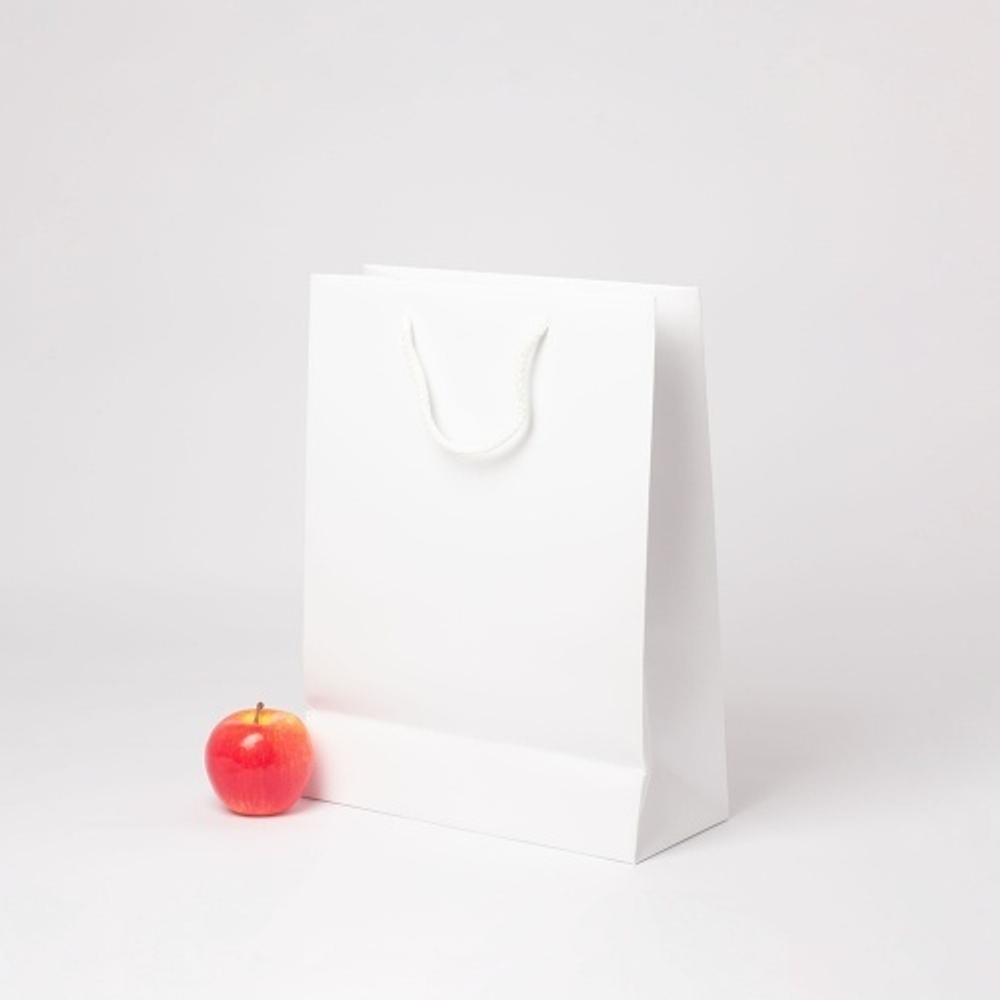 Пакет 30x40x13, белый, меловка