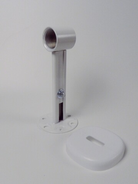 КВ1Кронштейн крепления расширительного бака белый 1"