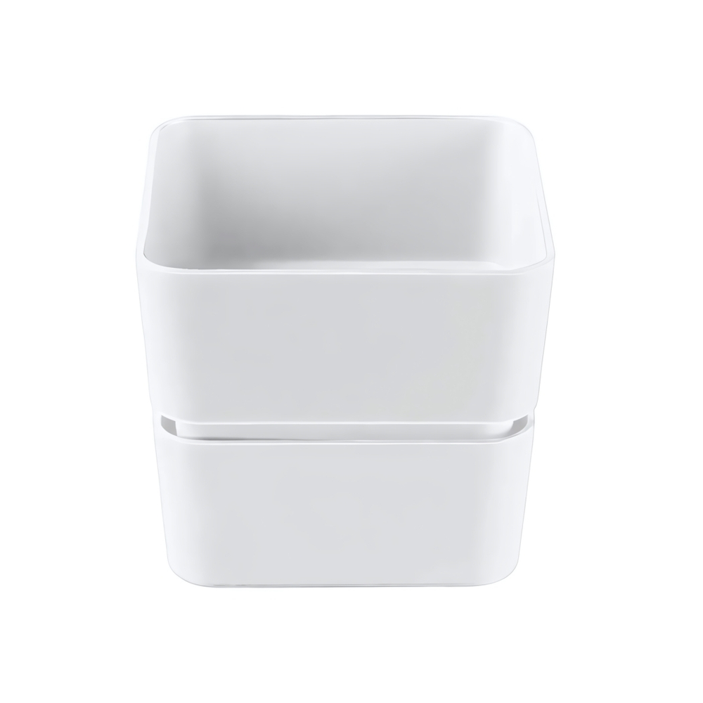 Кашпо "Фиори" (0,45л.) Цв. Белый