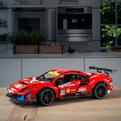 LEGO Technic: Ferrari 488 GTE AF Corse 51, 42125 — Ferrari 488 GTE AF Corse #51 — Лего Техник