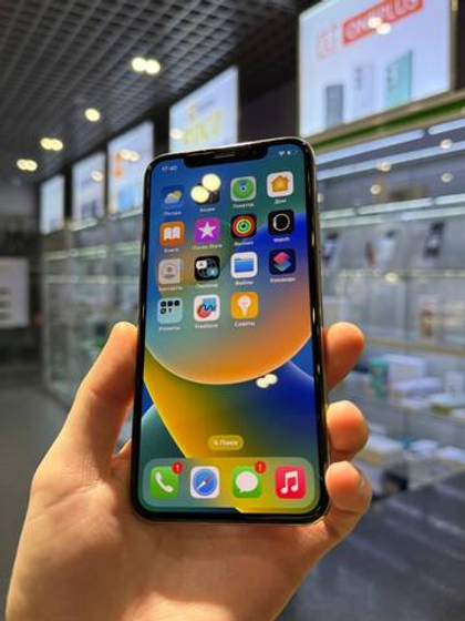 Apple iPhone X 64Gb Silver Б/У