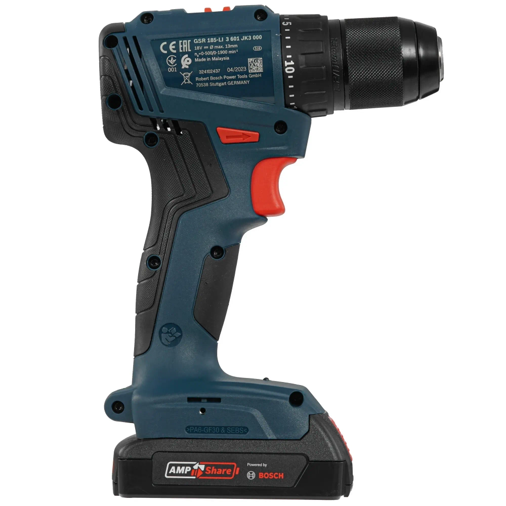 Дрель-шуруповерт Bosch GSR 185-LI тн вэд 8467211000