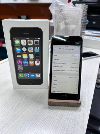 Смартфон iPhone 5S 16 ГБ - Чёрный