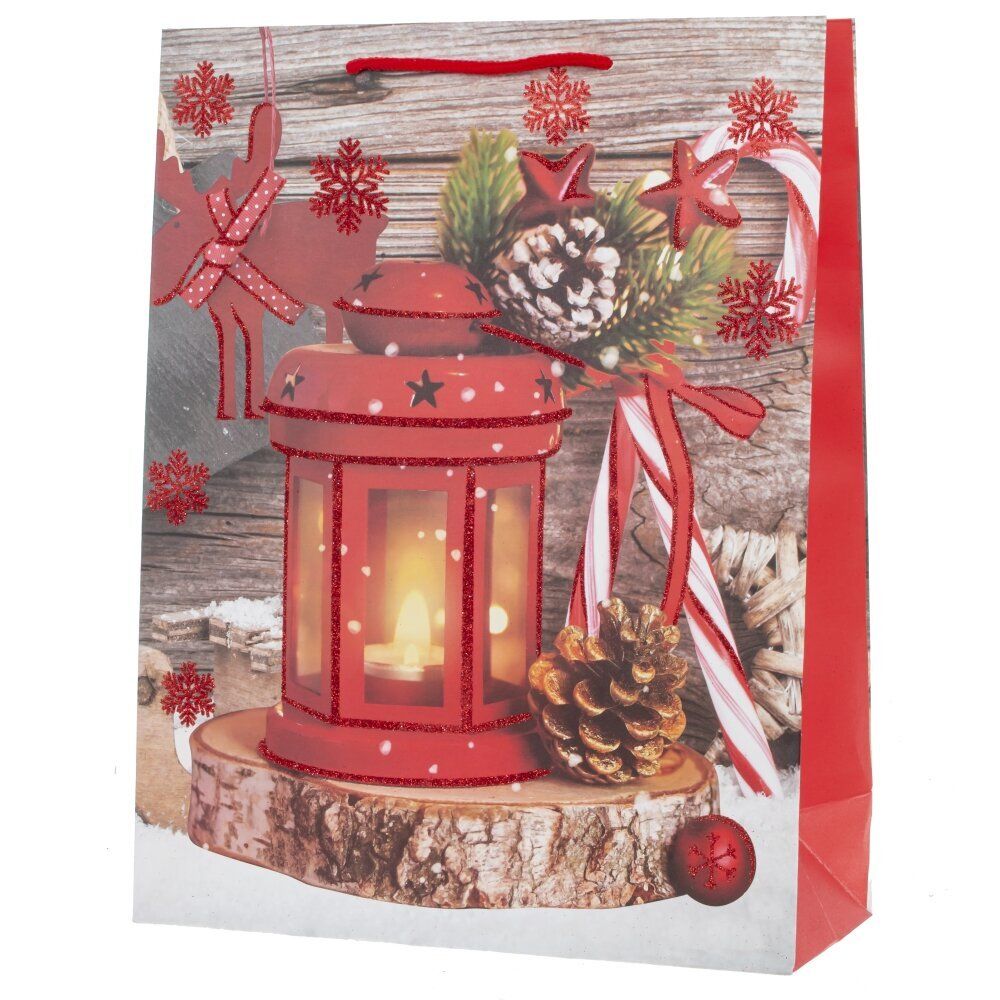 GAEM Пакет подарочный (бумага 210г/м2, блок микс 12шт), L26 W10 H32 см, 4в.