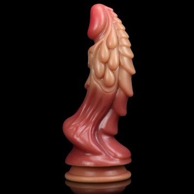 Мифический фаллоимитатор Единорог ROSYLAND ( 22 см ) (Цвет: телесный)