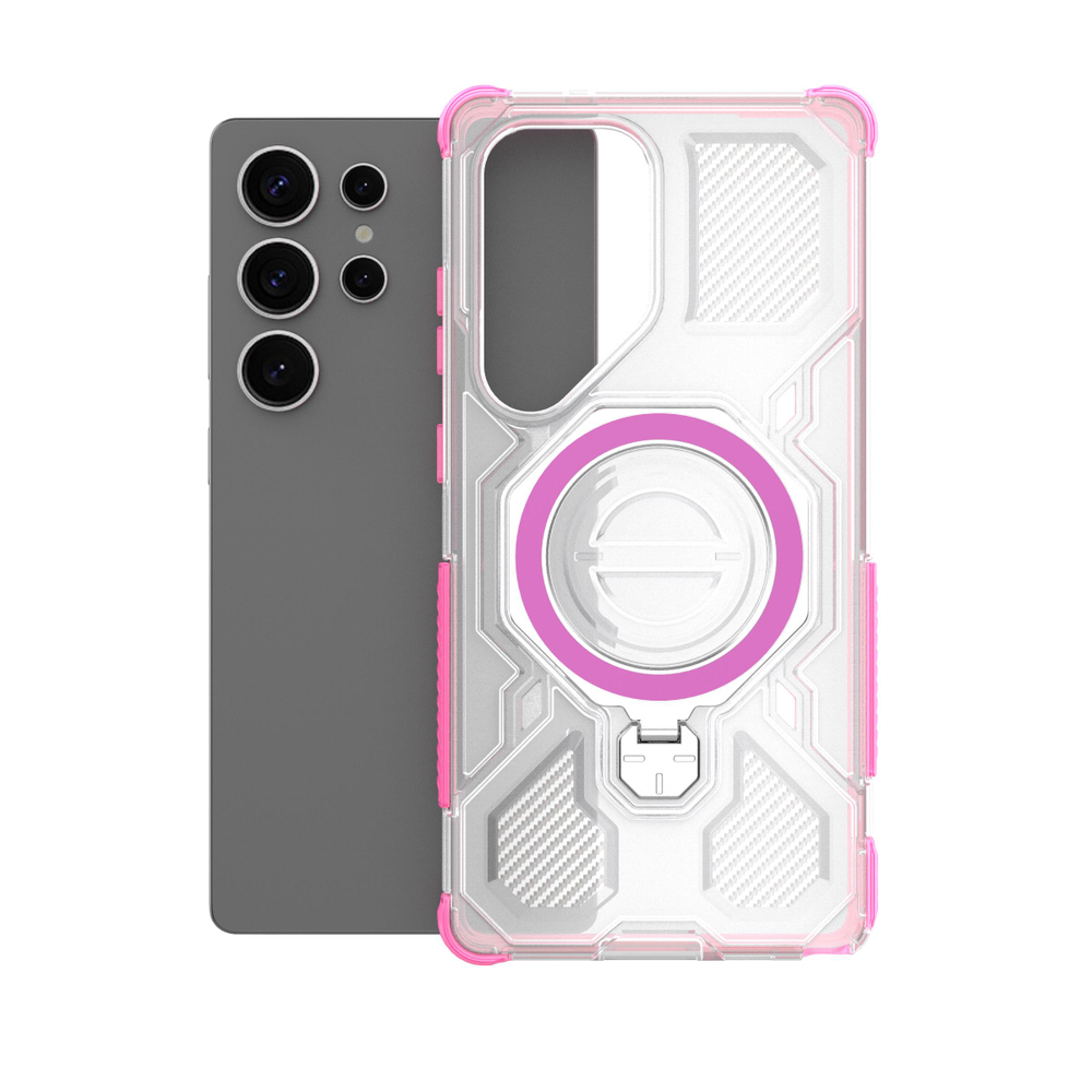 Прозрачный силиконовый чехол Expressive Clear Case для Samsung Galaxy S25 Ultra