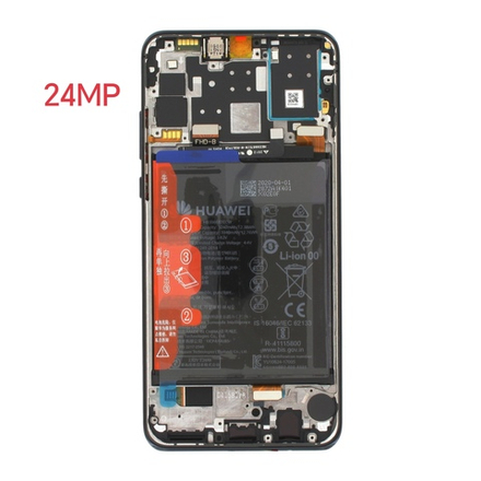 Huawei P30 Lite (MAR-LX1M) / Дисплей (в сборе с тачскрином и аккумулятором) (в рамке) (ORIG-SP)