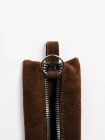 Ключница карманная кожаная