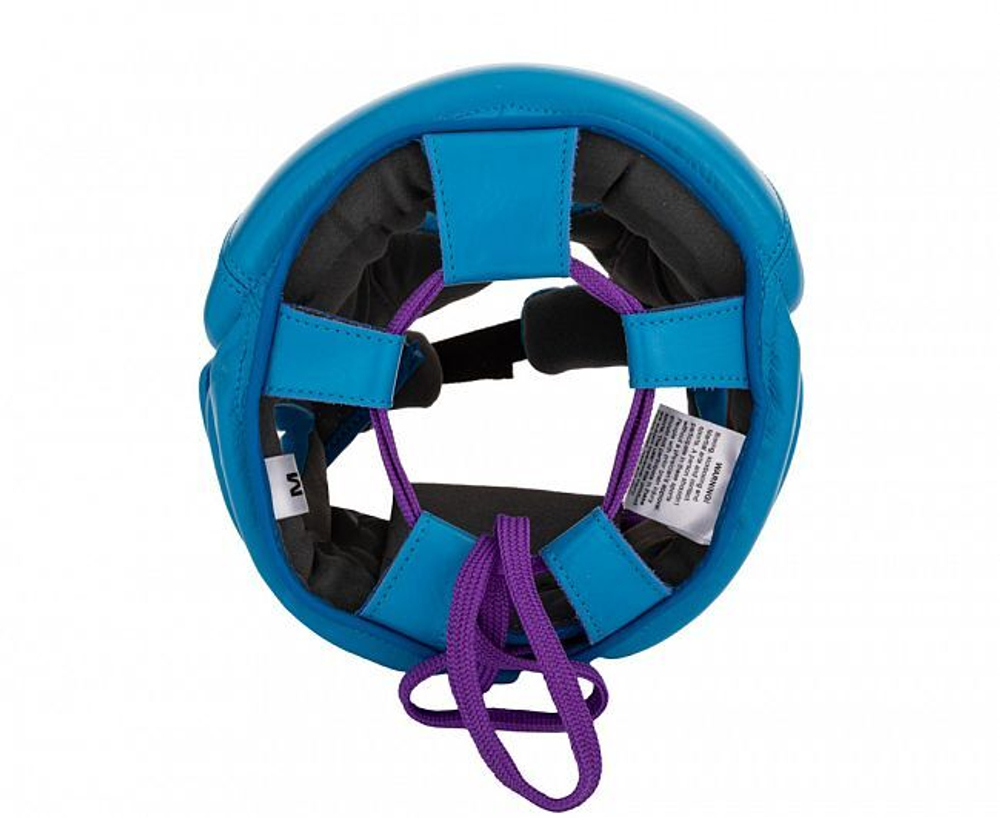 Шлем боксерский Clinch Undefeated светло-синий C162