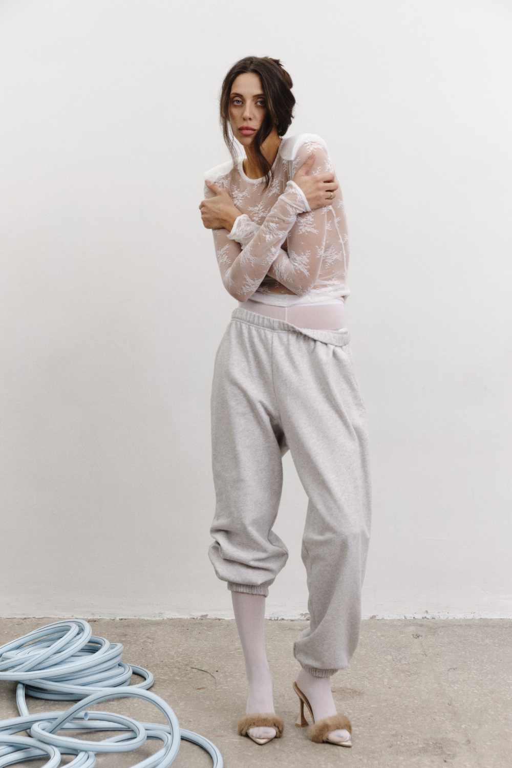 Лонгслив MUR MUR | Белый