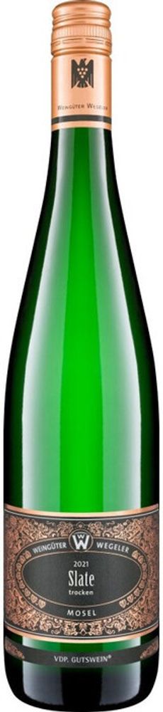 Вино Weinguter Wegeler Slate Riesling Trocken, 0,75 л.