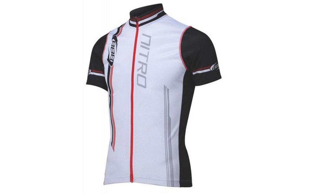 BBW-116 Nitro jersey s.s. white red
