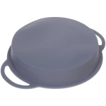 Форма силиконовая «CooKstyle» круглая с ручками, 30,5*23*4,5см, с металлической вставкой