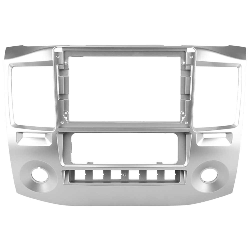 Комплект рамки с разъёмами 9" GAZ Gazelle Business 2010-2017 климат большая - Car-Smart 9546BС