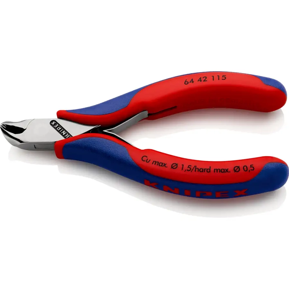 Кусачки торцевые для электроники 115 мм Knipex 64 42 115