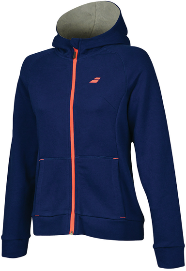 Куртка с капюшоном для девочек Babolat Core Hood Sweat, арт. 3GS18041-4000