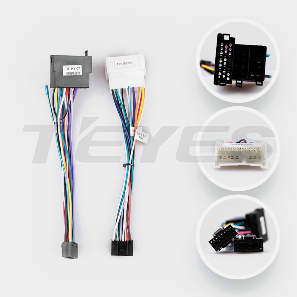 Магнитола для Hyundai Santa Fe 2006-2012 (3 и 4 кнопки) - Teyes LUX ONE 360 монитор 12.3", Android 10, ТОП процессор, CarPlay, 4G SIM-слот, 6/128 ГБ, 4 камеры в комплекте