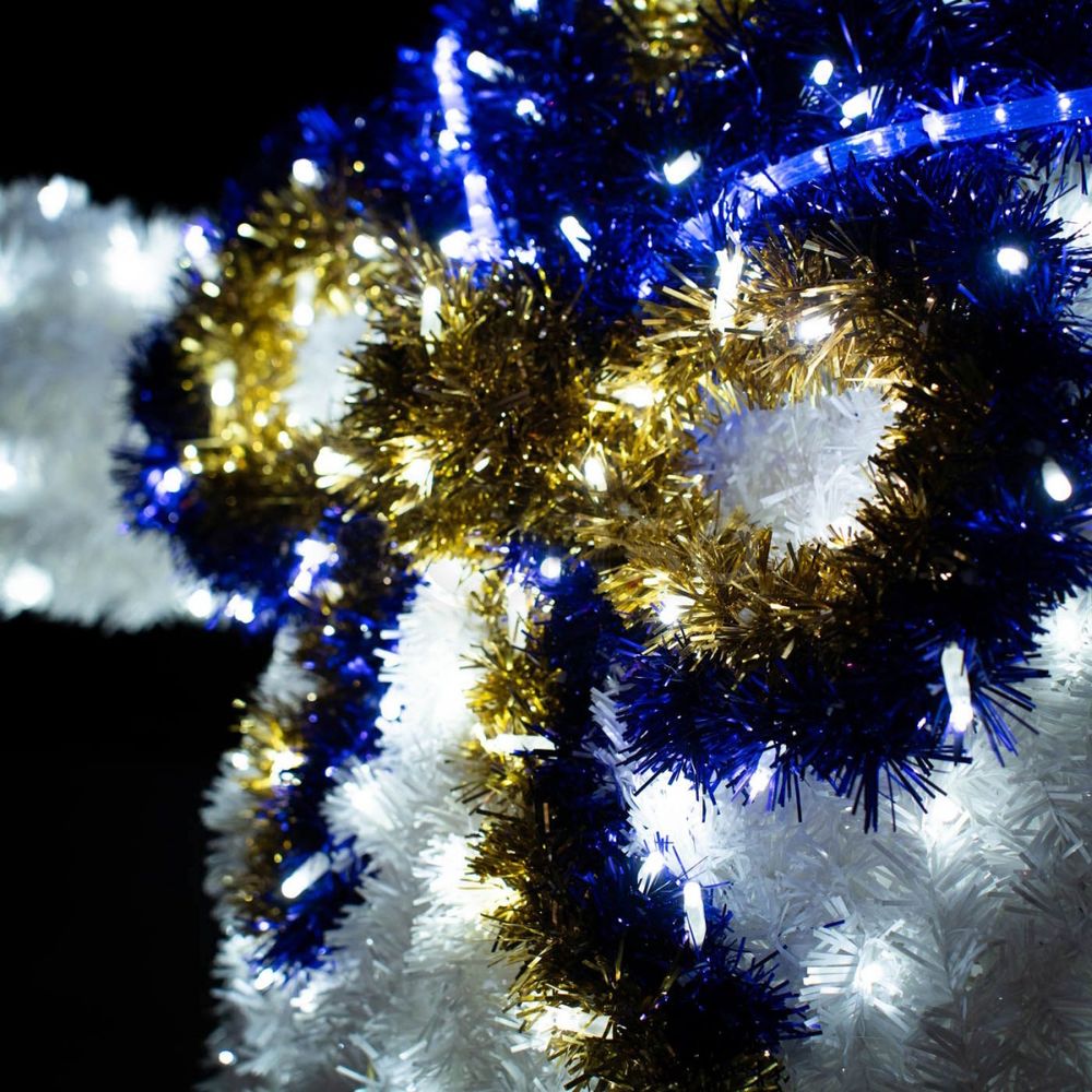 Светодиодный снеговик "Волшебник"