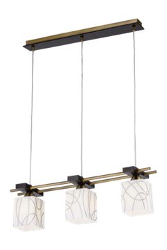 85662/3P AB+RED (1) Люстра