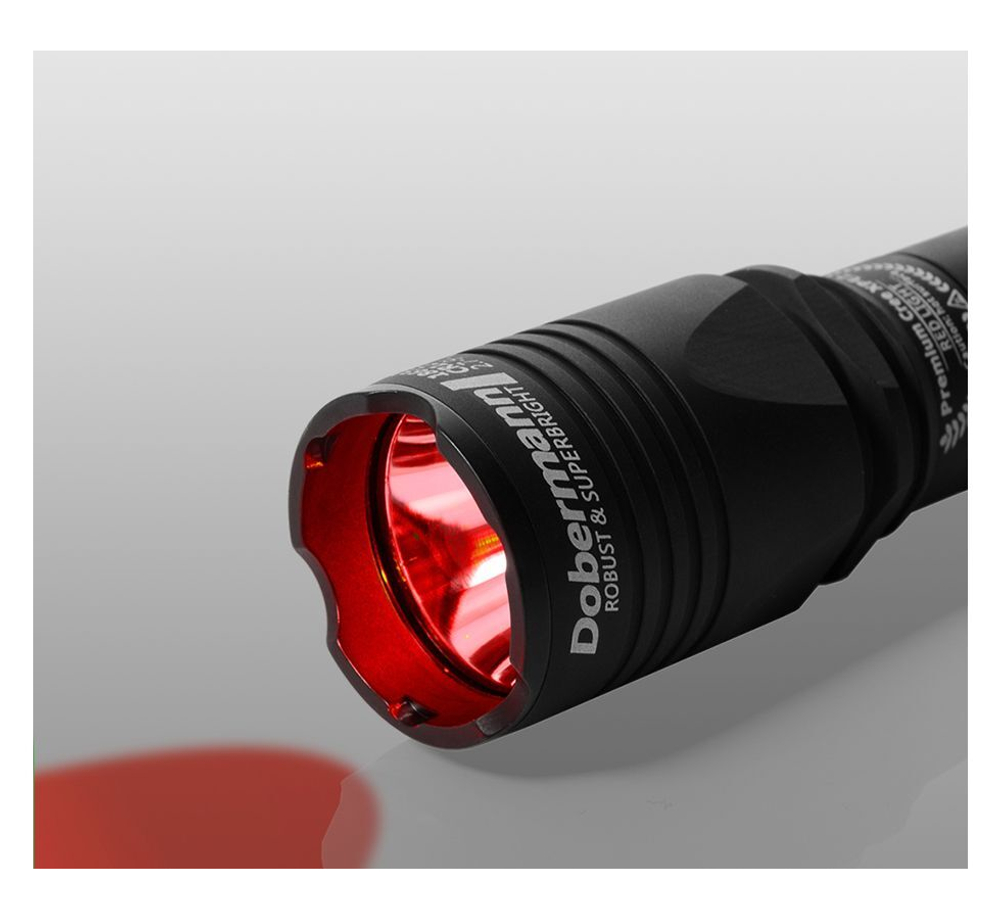 Фонарь Armytek Dobermann XP-E2 (Red) 210люмен красный свет