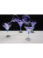 Бокалы для вина "Радужная коллекция" 6 шт