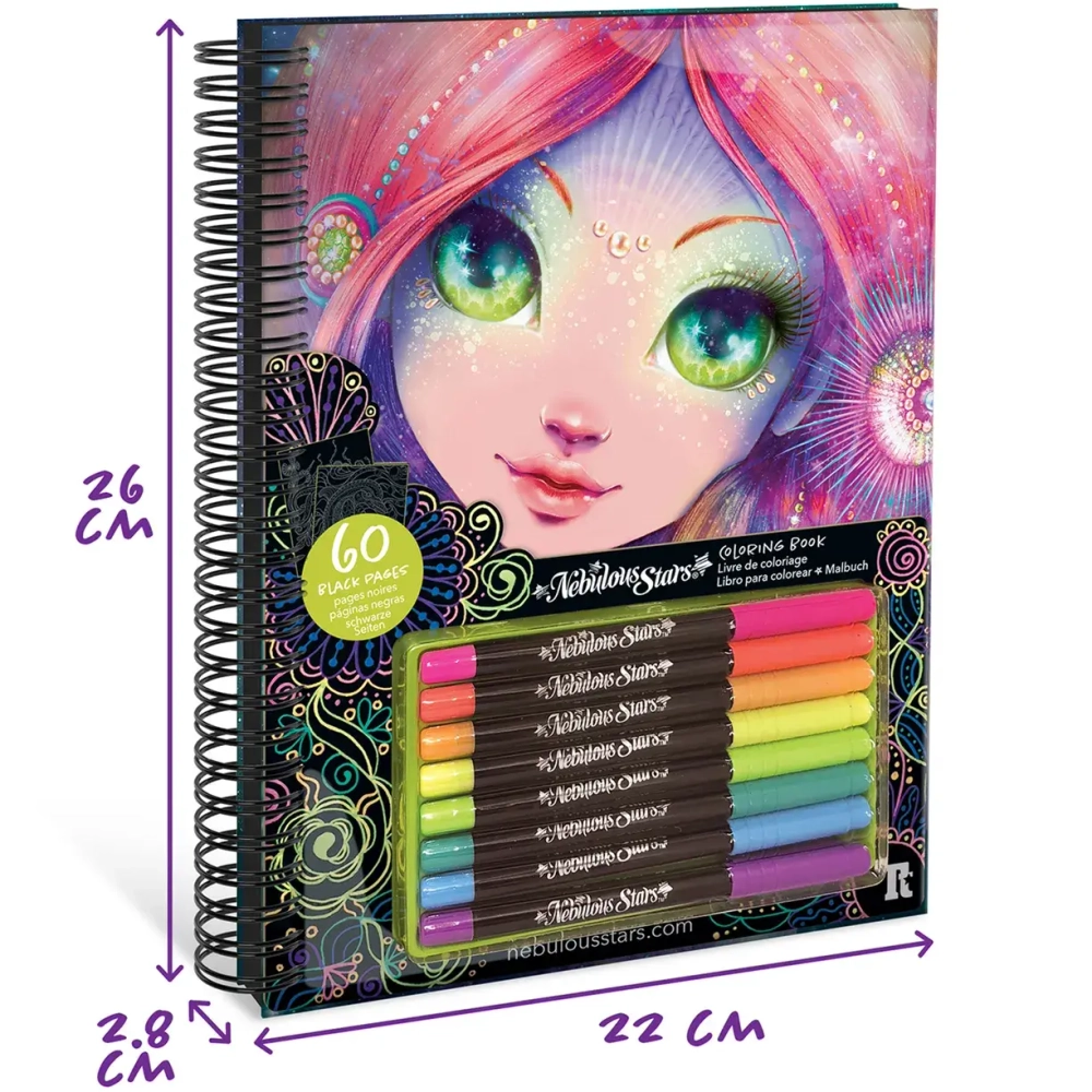 Серия CORALIA Раскраска для девочек