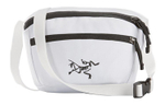 Arcteryx Mantis 1L Shoulder Bag, Crossbody Bag, Sling Bag, Fanny Pack Polyester Black White Unisex