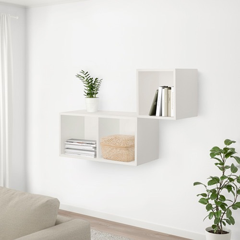 СМАРРА SMARRA Коробка с крышкой 30x30x23 см, лоза натуральная
