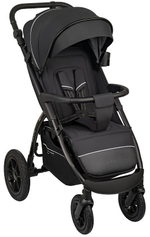 Детская прогулочная коляска Indigo Epica XL Air с сумкой 2025 черный