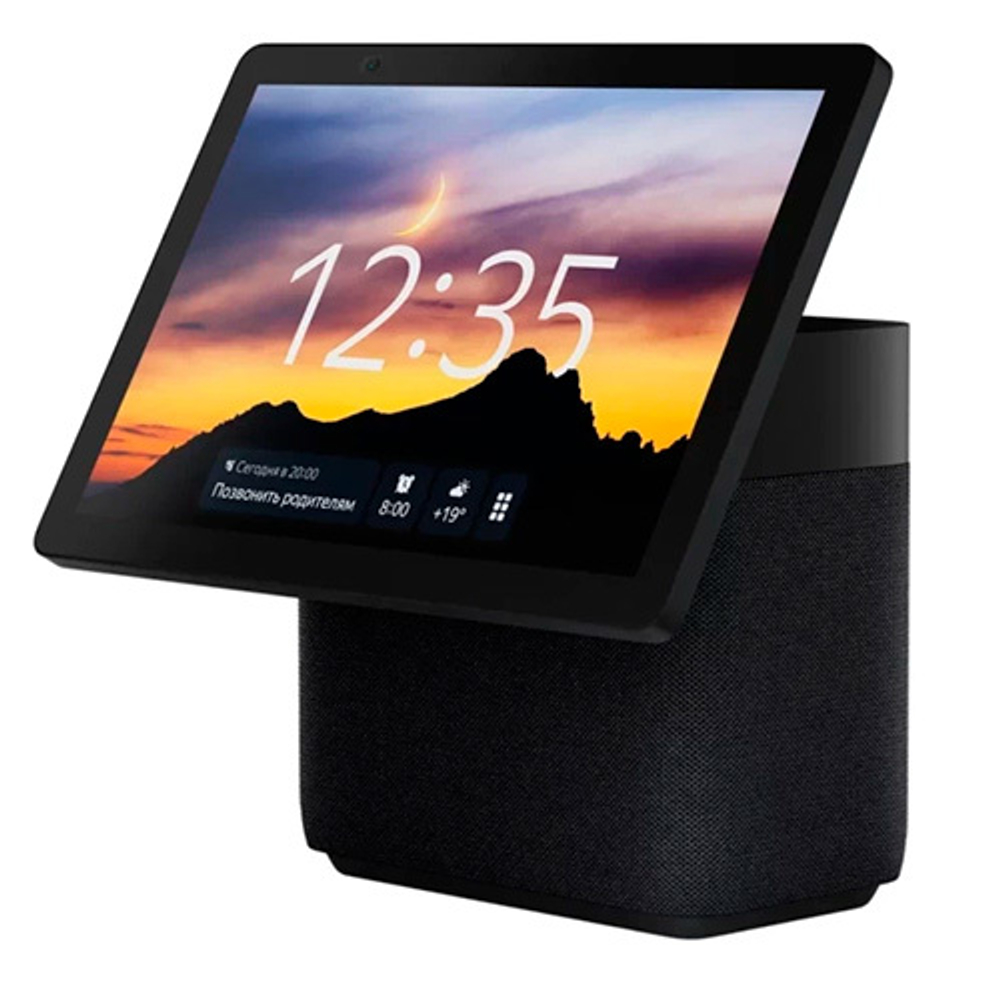Умная колонка Yandex Станция Дуо Макс Zigbee Алиса черный 60W 1.0 BT/Wi-Fi 10м (YNDX-00055BLK)