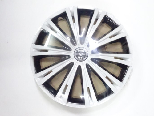 Колпак колеса R14 Гига белая Super Black (в мешке 5 упак) (STAR)