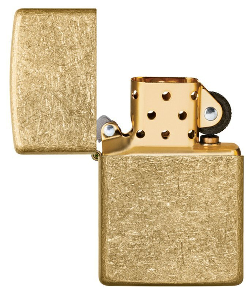 Зажигалка ZIPPO 49477 Classic Tumbled Brass