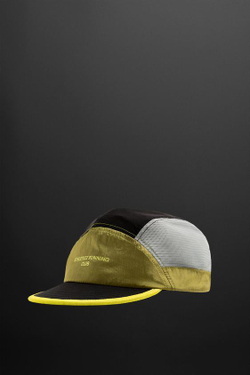 ZARA КЕПКА В СТИЛЕ КОЛОР-БЛОК, СВЕТЛО-ЗЕЛЕНЫЙ